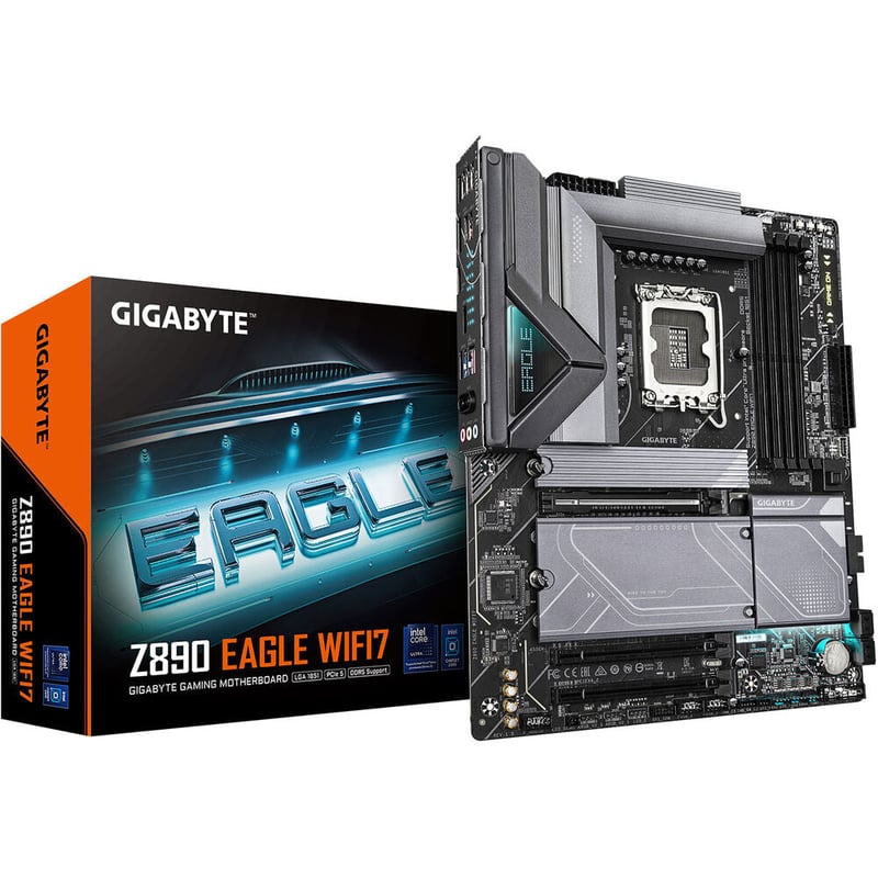 Gigabyte Z890 Eagle WiFi 7 LGA1851 ATX DDR5 Motherboard - 1
