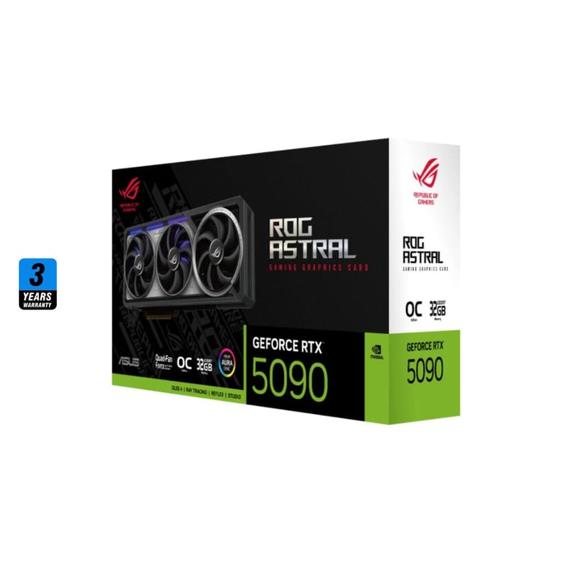 كارت شاشة ASUS ROG Astral GeForce RTX 5090 32GB GDDR7 OC Edition - 9