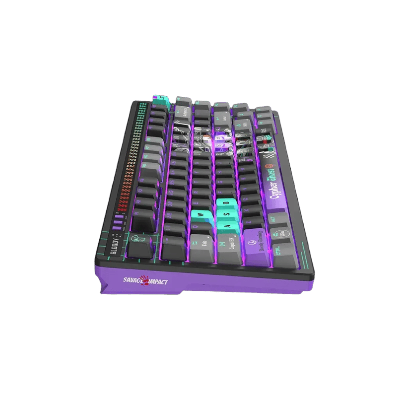 Bloody AT75 Alpha Cypher Ghost Optical Switch Wired Gaming Keyboard 75% - 3