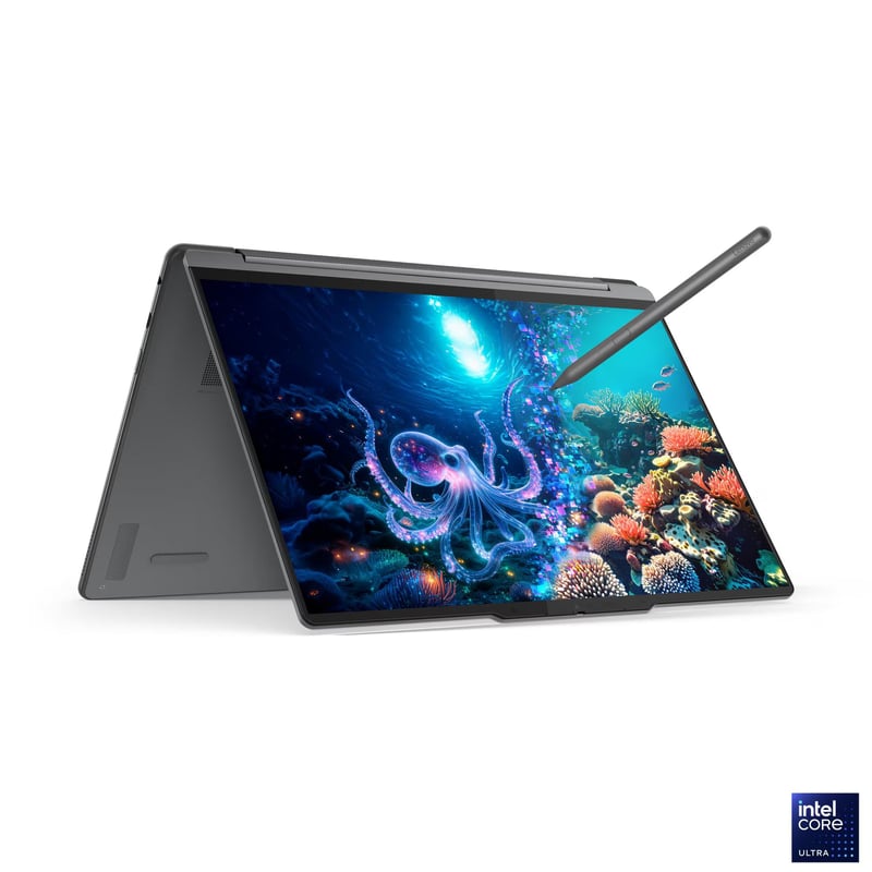 Lenovo Yoga 9 2-in-1 14ILL10 - 14" WQXGA 120Hz Touchscreen - Intel Core Ultra 7 258V - 32GB RAM - 1TB SSD - Shared - Windows 11 Home - Blue - 4