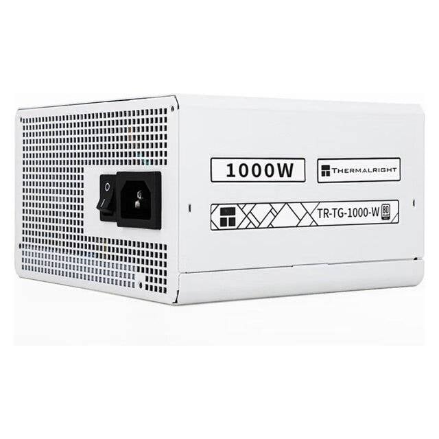 باور سبلاي Thermalright TG 1000W 80+ Gold Fully Modular أبيض - 1
