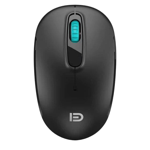 Fude i310 Silent Wireless Mouse - Black - 4