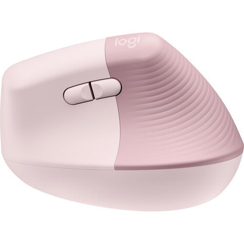 ماوس Logitech Lift Vertical Ergonomic 4000 DPI لاسلكي وردي - 4