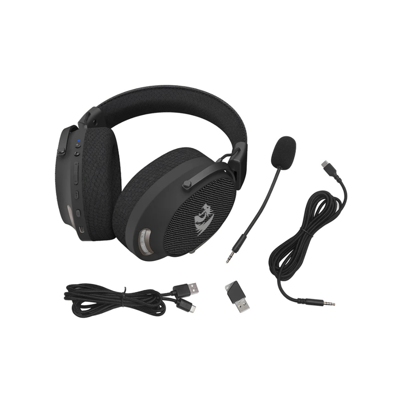 سماعات Redragon Arrow Pro H858 3-Mode Wireless أسود - 2