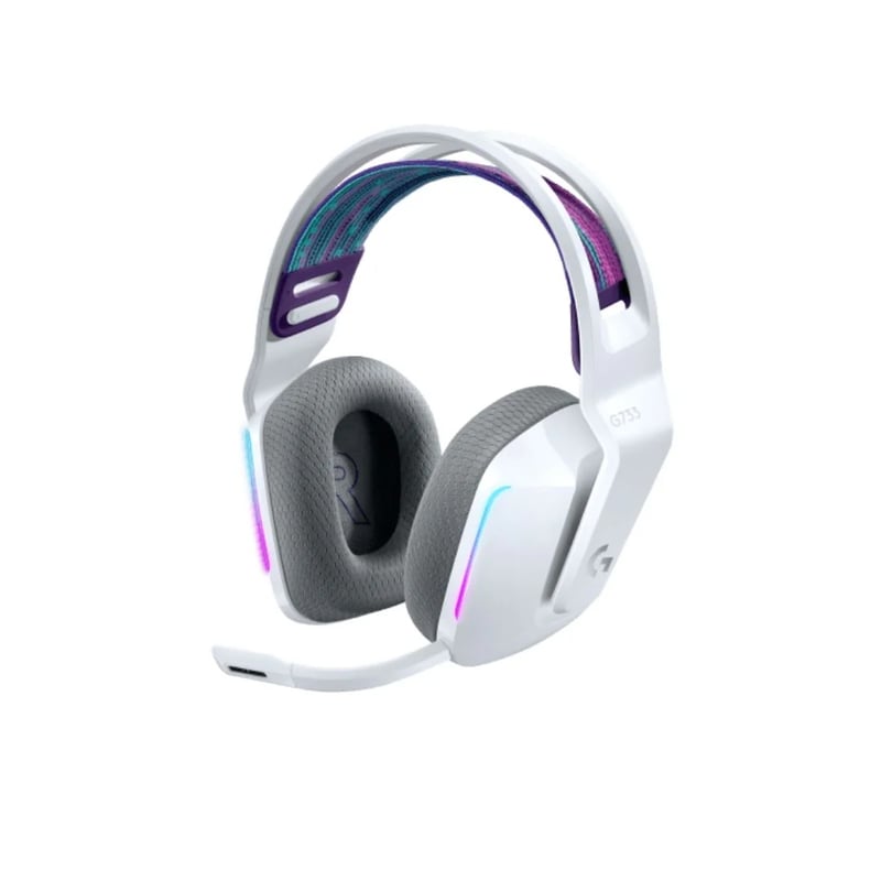 Logitech G733 LIGHTSPEED Wireless Gaming Headset White - 3