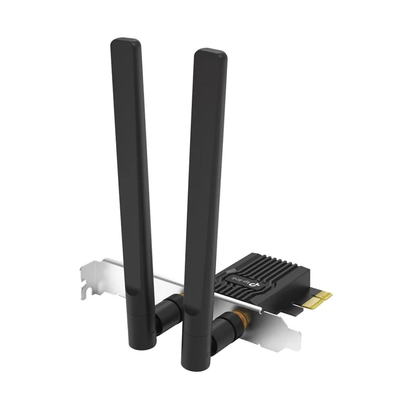 محول TP-Link Archer TX55E AX3000 WiFi 6 Bluetooth 5.3 PCIe - 6