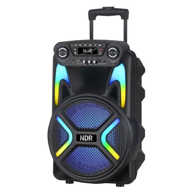 مكبر صوت NDR محمول 12 انج 40W RMS بلوتوث كاريوكي - 5