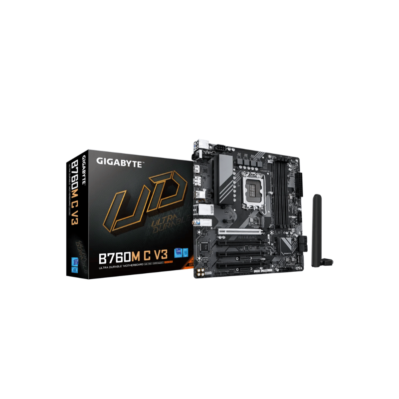 لوحة أم Gigabyte B760M C V3 B760 LGA1700 Micro-ATX - 1