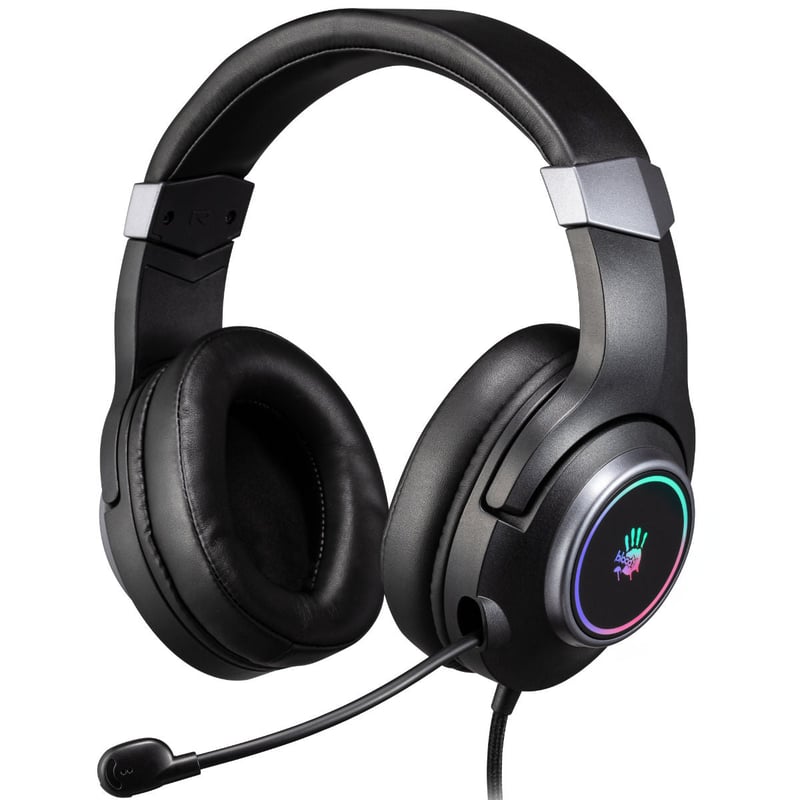 سماعات Bloody G350 7.1 محيطية USB RGB أسود - 1