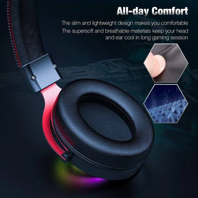 Onikuma X10 Wired Gaming Headset with Detachable Microphone - 2