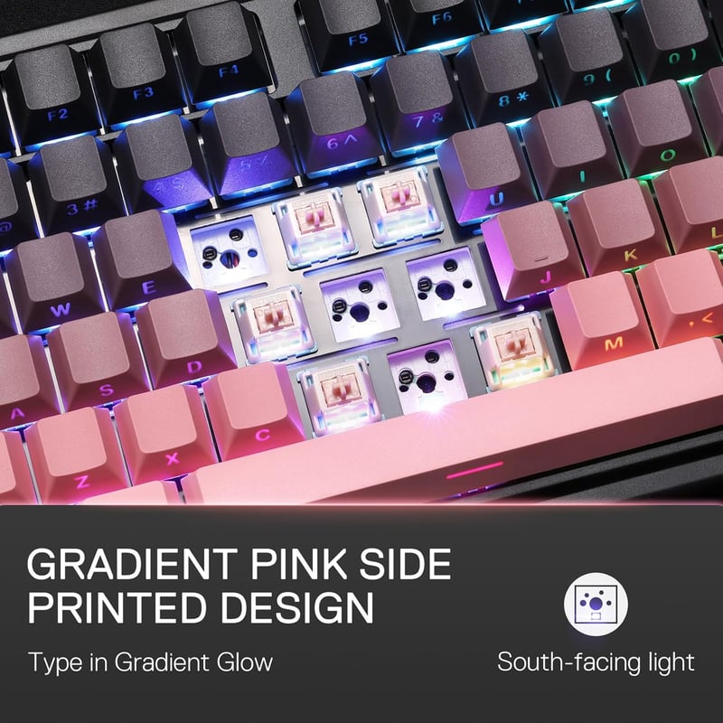 Redragon K728SP-RGB-PRO TKL Mechanical Wired Keyboard - 7