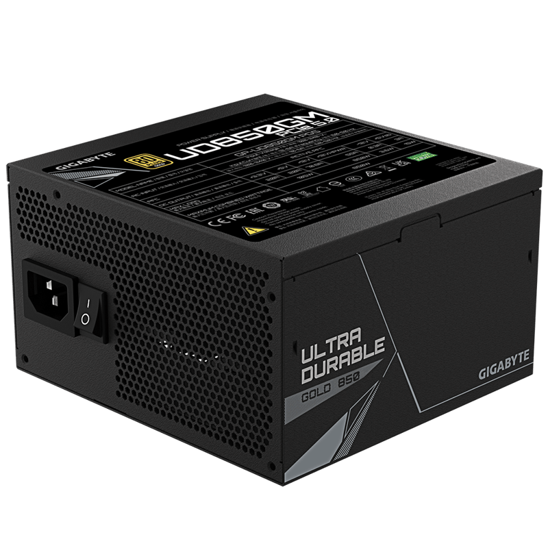 باور سبلاي Gigabyte UD850GM Plus 850W 80+ Gold Fully Modular أسود - 8