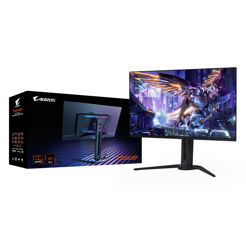 شاشة Gigabyte Aorus FO32U2P EK 32″ 3840x2160 240Hz QD-OLED - 2