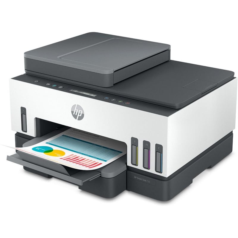 HP Smart Tank 750 Color All-in-One Printer Gray - 2