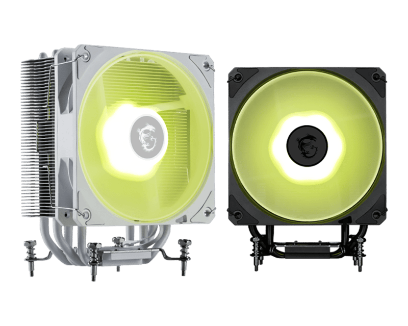 MSI MAG CoreFrozr AA13 120mm Air Cooler 240W TDP Black - 6