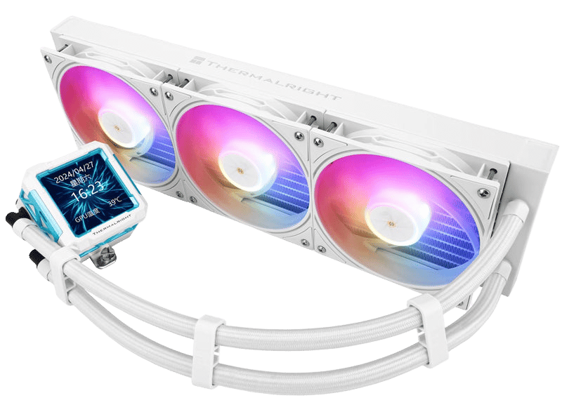 Thermalright Frozen Warframe PRO 360 AIO Liquid Cooler White - 9