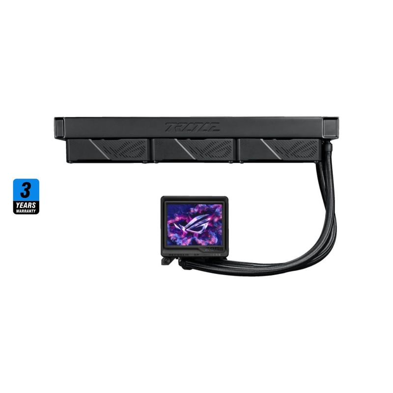مبرد ASUS ROG Ryujin III 360mm AIO سائل ARGB أسود - 9