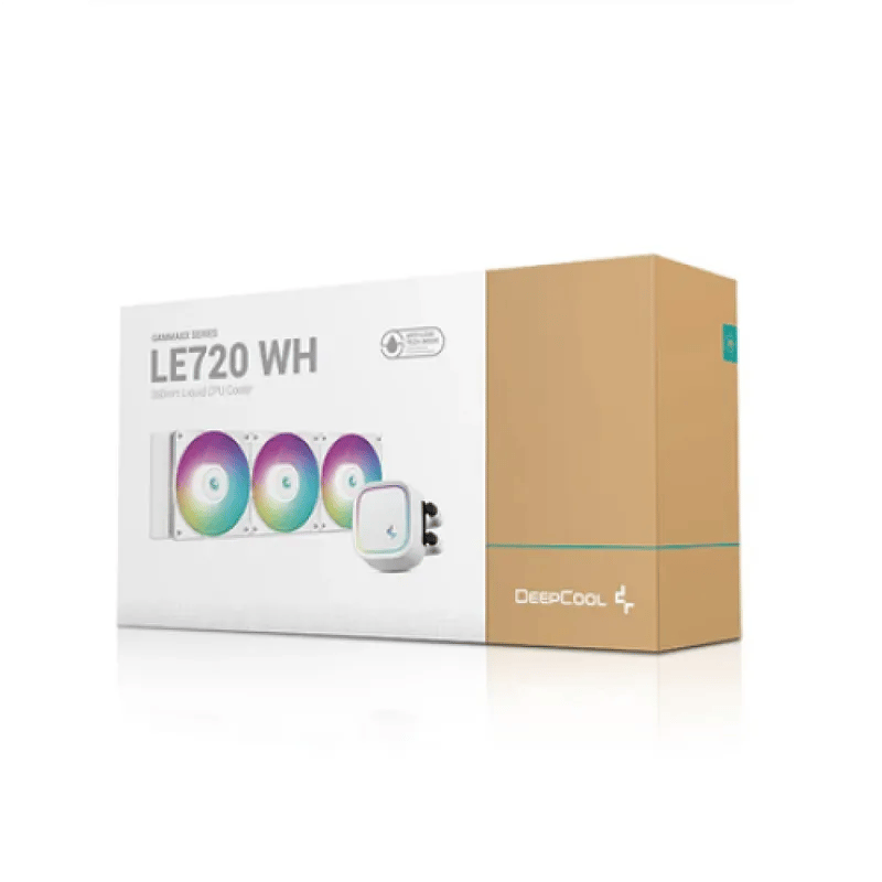 مبرد Deepcool LE720 360mm مبرد سائل 250W TDP أبيض - 3