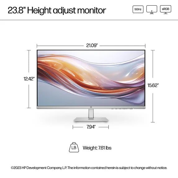 HP Series 5 24″ 1920x1080 100Hz IPS Monitor - 5