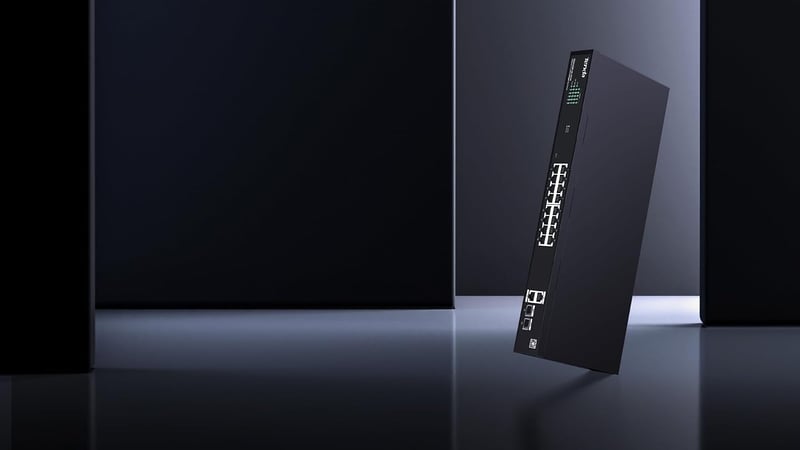سويتش تيندا TEG2220P-16-250W مدار سحابياً بـ 18 منفذ جيجابت (16 PoE + منفذين SFP) بقدرة 250 واط - 4