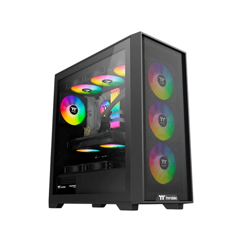 Thermaltake Steel Shadow S Black Gaming Case (Without Fans) - 1