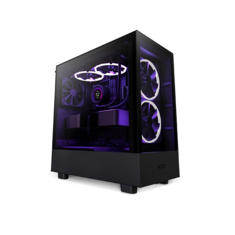 كيس NZXT H5 Elite Edition Mid-Tower ATX أسود - 1