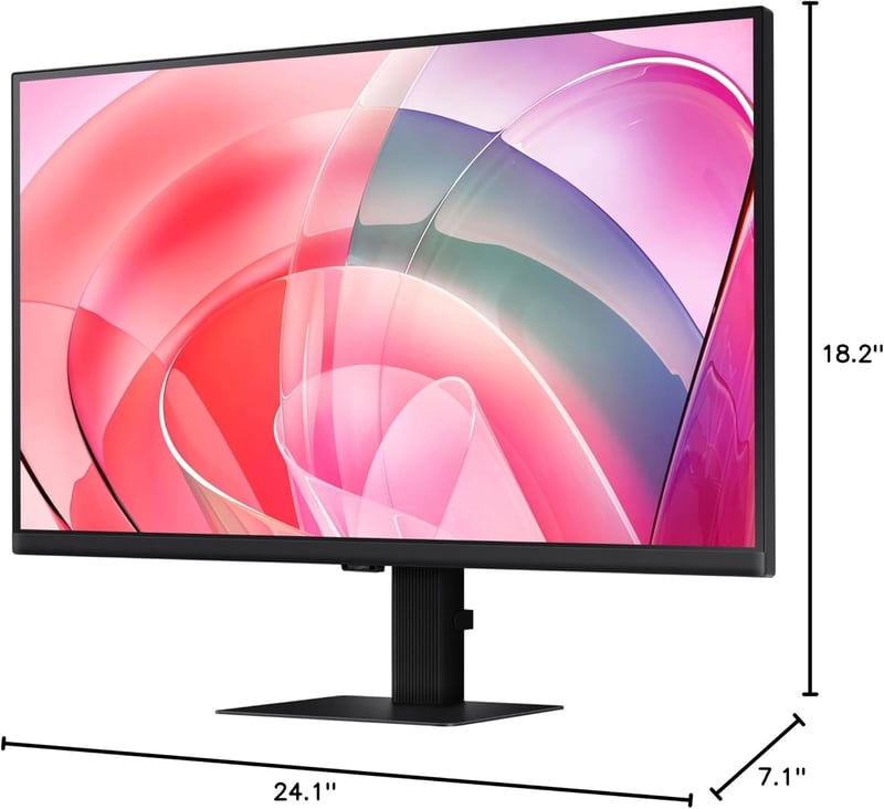 Samsung Space Monitor SR75 27" 1440p 144Hz VA Monitor - 3