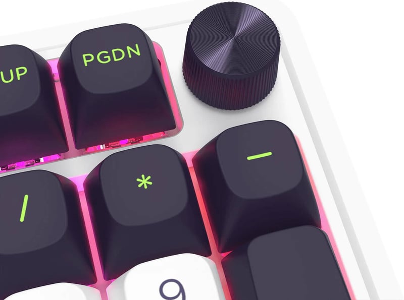 Redragon K686WBG-RGB-MAX 96% Mechanical Keyboard Dual-Mode - 5