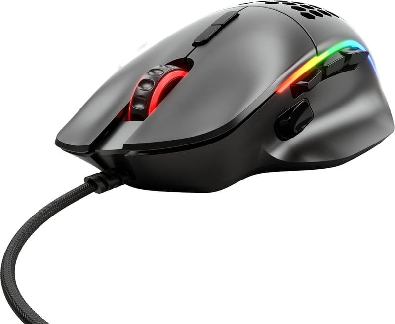 Glorious Model I 19000 DPI Wired Gaming Mouse Black RGB - 6
