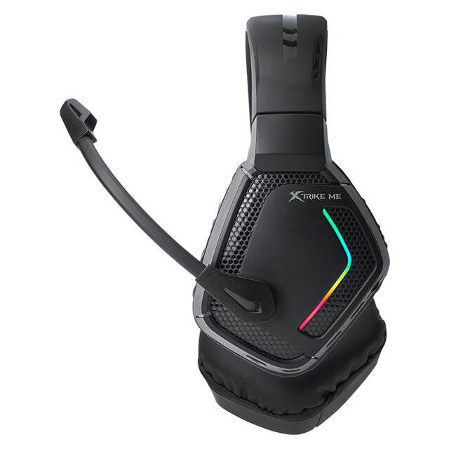 سماعات Xtrike Me GH-512W سلكي مع مايك أسود - 2