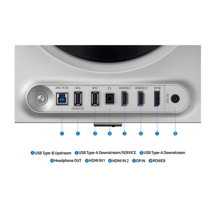 Samsung Odyssey OLED G6 LS27DG612 27" QHD 240Hz QD-OLED Gaming Monitor - 6