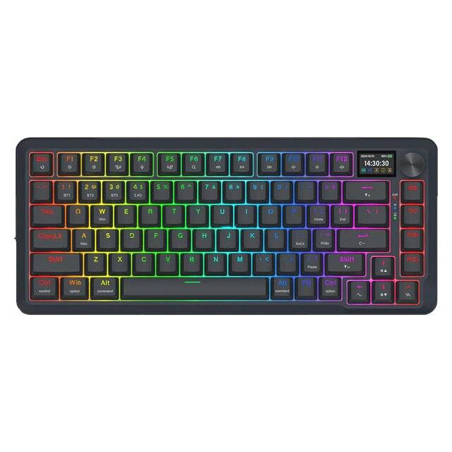 كيبورد Redragon K708GG-RGB-PRO TKL ميكانيكي قابل للتبديل السلكي - 1