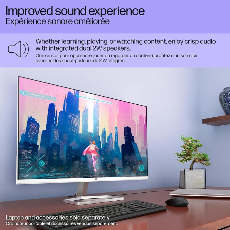 HP Series 5 27″ 1920x1080 100Hz IPS Monitor - 11