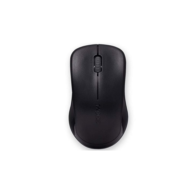 كيبورد Rapoo X1960 Full-Size Wireless كيت وماوس أسود - 8