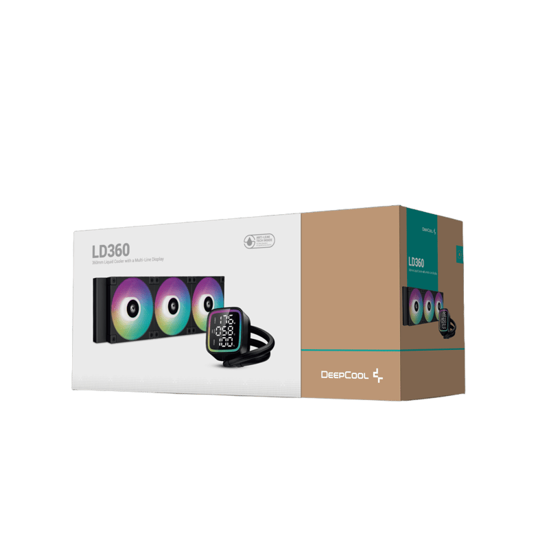 Deepcool LD360 360mm AIO Liquid CPU Cooler ARGB - 7
