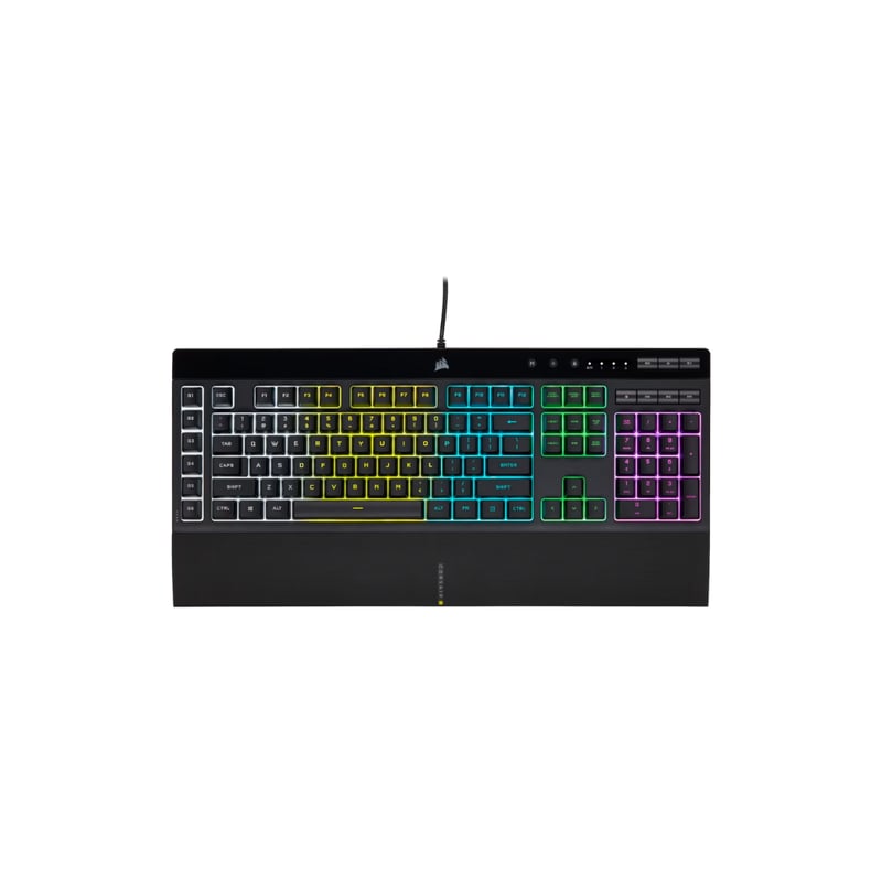 كيبورد Corsair K55 Pro RGB Full-Size غشائي سلكي - 1