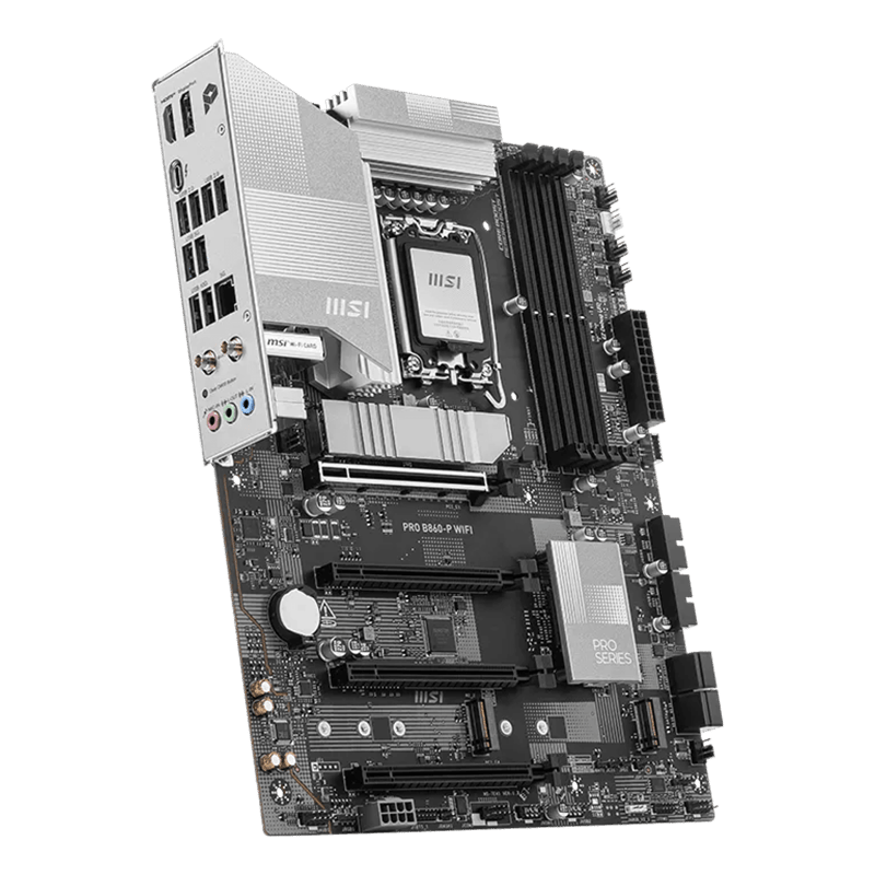 MSI PRO B860-P WIFI LGA 1851 DDR5 ATX Motherboard - 4