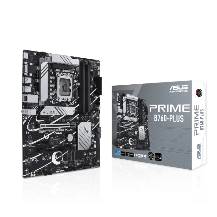 ASUS PRIME B760-PLUS LGA 1700 ATX Motherboard DDR5 PCIe 5.0 - 1