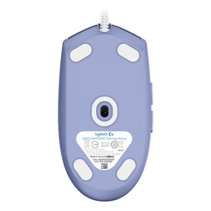 ماوس Logitech G102 Lilac 8000 DPI سلكي - 3