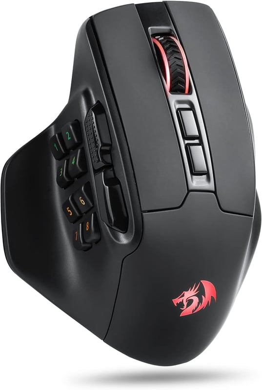 Redragon M811 RGB Gaming Mouse 12400 DPI Wired Black - 1