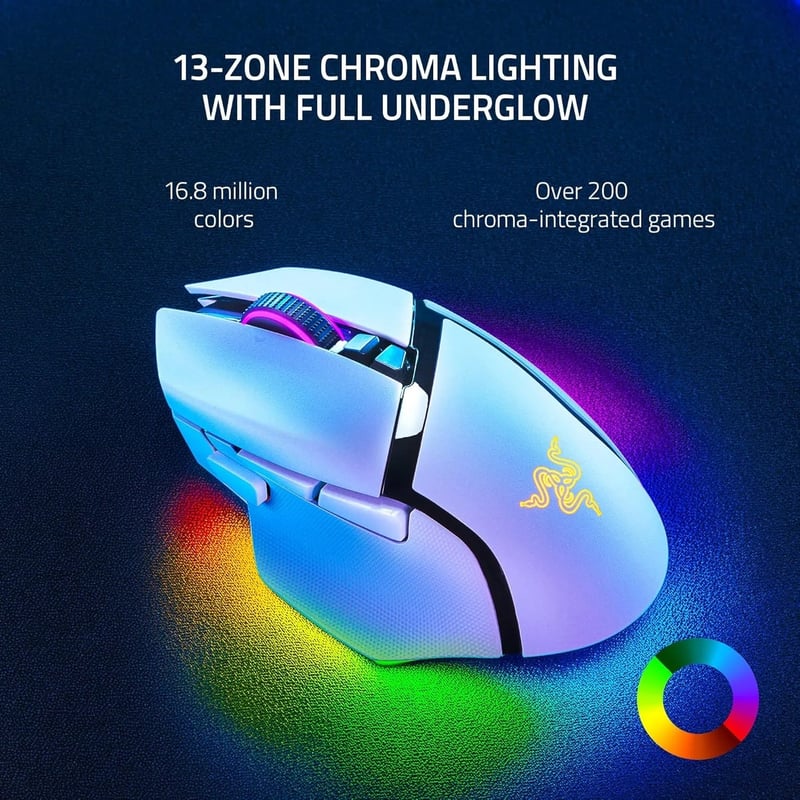 ماوس Razer Basilisk V3 Pro 30000 DPI Wireless RGB - 10