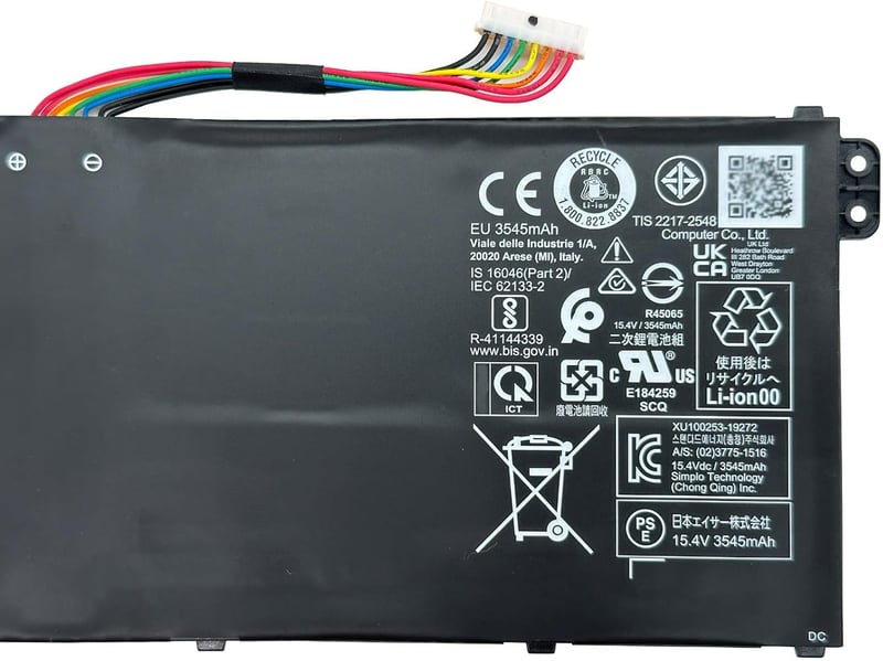 Zoom Laptop Battery Acer AP18C7M Spin 5 Swift 3/5 - 5