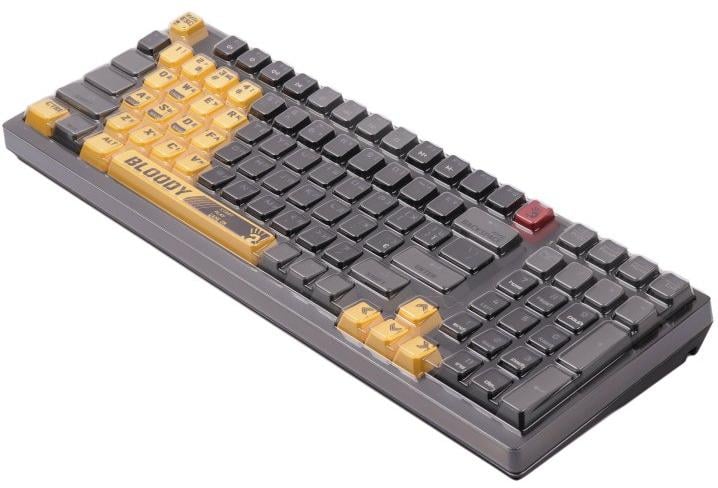 Bloody S98 Mechanical Gaming Keyboard BLMS Red Switch RGB Sports Lime - 2