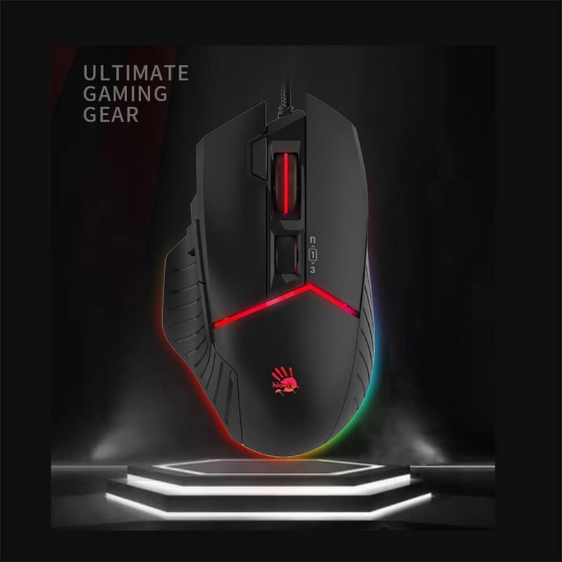 ماوس Bloody W95 Max 12000 DPI سلكي RGB أسود - 28
