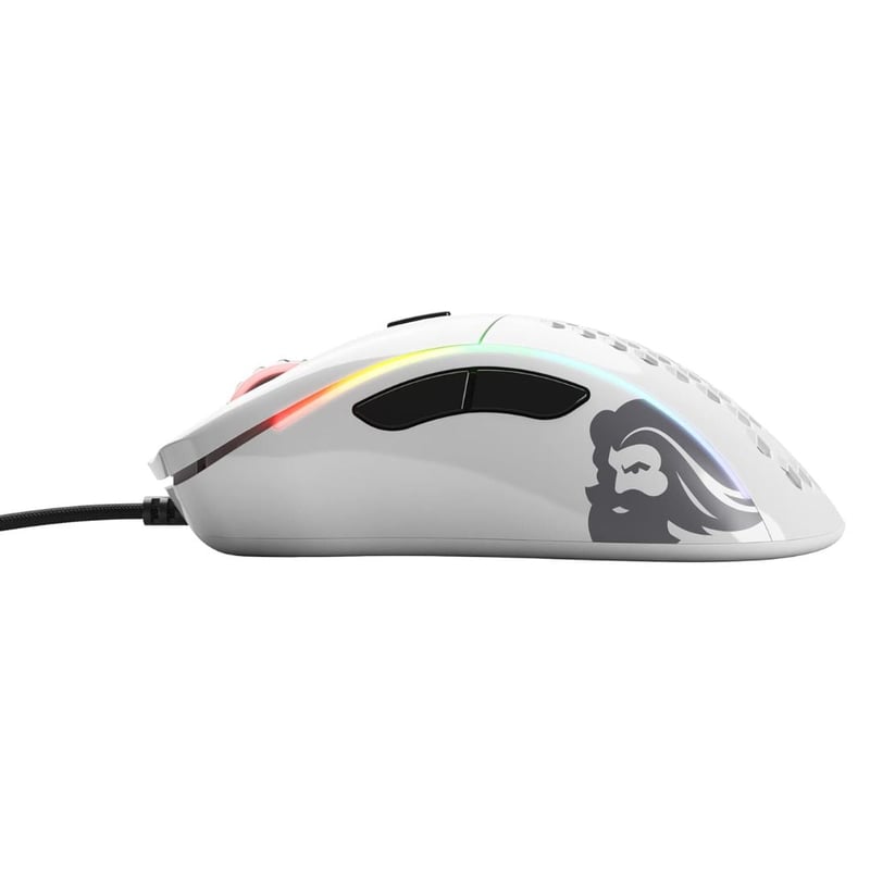 ماوس Glorious Model D Minus 12000 DPI سلكي RGB أبيض - 6