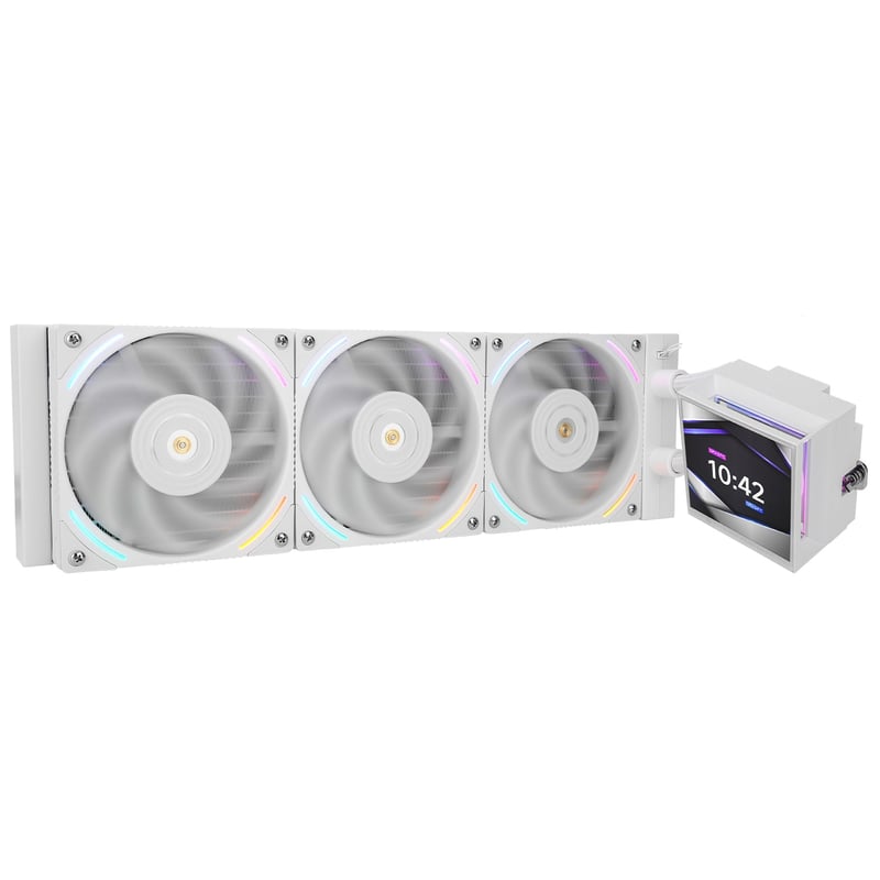 مبرد Thermalright Hyper Vision 360mm AIO سائل ARGB أبيض - 1