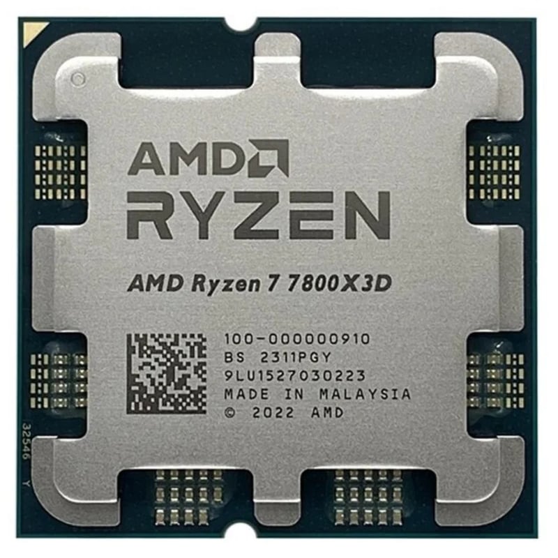 AMD Ryzen 7 7800X3D 8-Core 4.2GHz AM5 Tray - 2