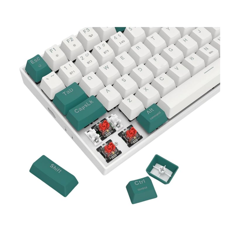 كيبورد Redragon SINGED K678-PRO ميكانيكي 82% لاسلكي RGB - 4