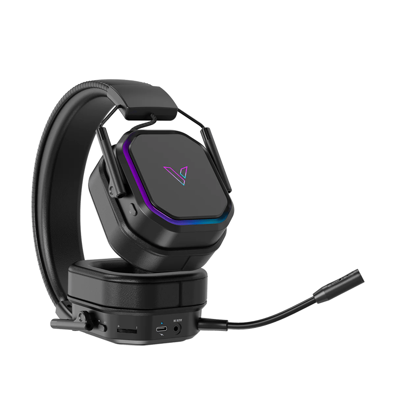 سماعات Rapoo VH850 Dual-Mode مع ميكروفون أسود - 6