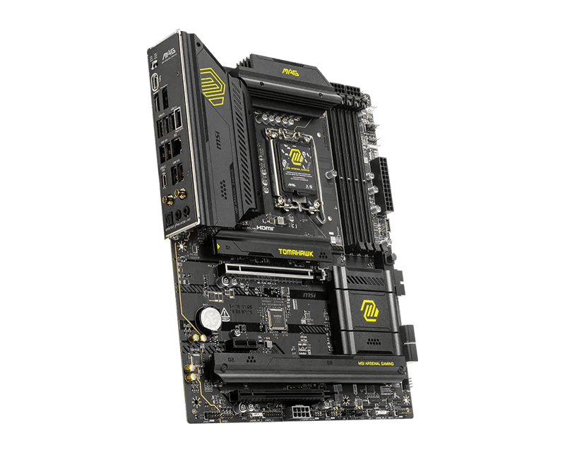 مذربورد إم إس آي MAG B860 Tomahawk WiFi لمعالجات LGA 1851 مقاس ATX مع DDR5 و PCIe 5.0 و Thunderbolt 4 - 2